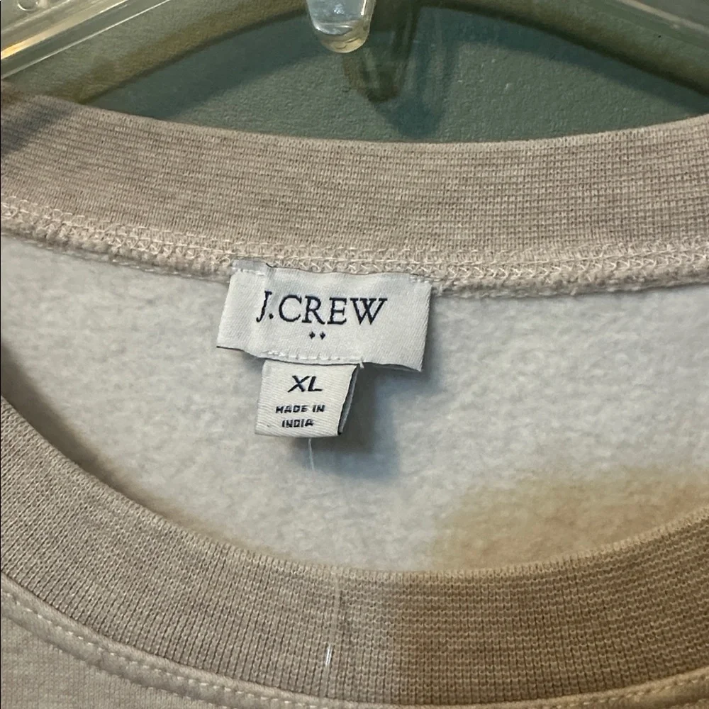 J. Crew Beige Sweatshirt